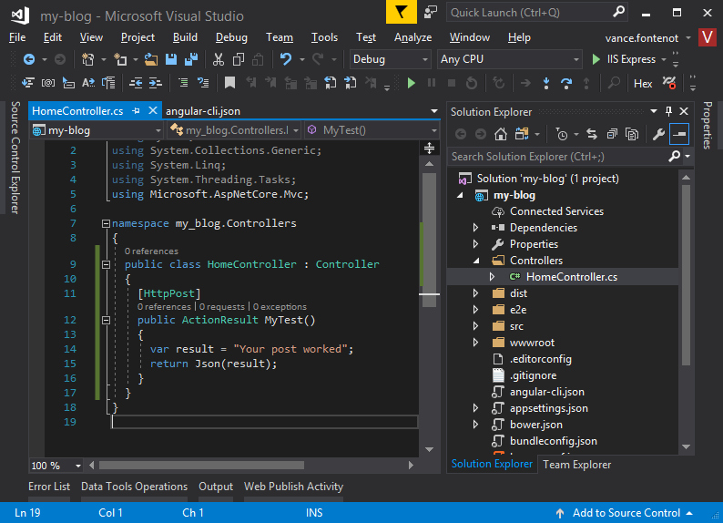 MVC Endpoint